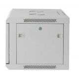 Armadio Rack 19'' a muro 6 unit&agrave; sezione unica prof. 600mm Nero