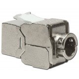 Frutto Keystone RJ45 Cat6A 10Gigabit STP 180&deg; Tooless Slim