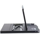 Console KVM Switch 8 Porte USB/PS2 con LCD 17'' da Rack 19'' Dual Rail