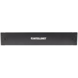 Pannello Cieco Toolless a Clip per Armadi Rack 19'' 2U Nero