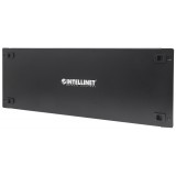 Pannello Cieco Toolless a Clip per Armadi Rack 19'' 4U Nero