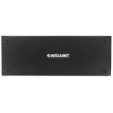 Pannello Cieco Toolless a Clip per Armadi Rack 19'' 4U Nero