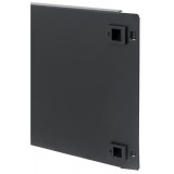 Pannello Cieco Toolless a Clip per Armadi Rack 19'' 4U Nero