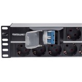 Multipresa 15 Posti da Rack 19'' 2U con Spina Schuko