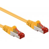 Cavo di rete Patch in rame Cat. 6 Giallo SFTP LSZH 1m