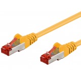 Cavo di rete Patch in rame Cat. 6 Giallo SFTP LSZH 1,5m