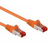 Cavo di rete Patch in rame Cat. 6 Arancione SFTP LSZH 7,5m