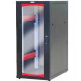Armadio Server Rack 19'' 600x1000 27 Unita' Nero serie IdealNET