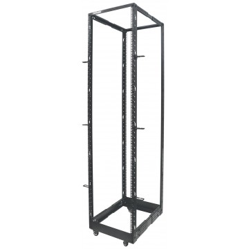 Open Frame Rack 19'' 4 Montanti 45U con profondit&agrave; regolabile
