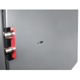 Armadio Rack 19'' a muro 6unit&agrave; con serratura di sicurezza 