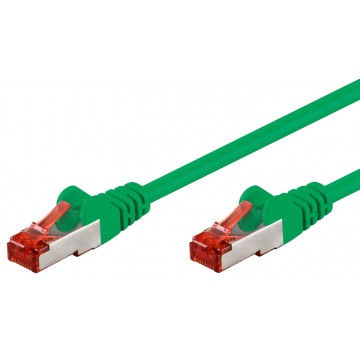 Cavo di rete Patch in rame Cat. 6 Verde SFTP LSZH 0,25m