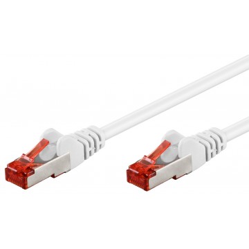 Cavo di rete Patch in rame Cat. 6 Bianco SFTP LSZH 15m