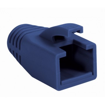 Copriconnettore per Plug RJ45 Cat.6 8mm Blu