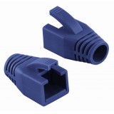 Copriconnettore per Plug RJ45 Cat.6 8mm Blu