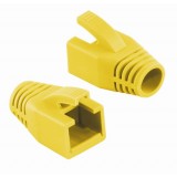 Copriconnettore per Plug RJ45 Cat.6 8mm Giallo