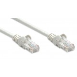 Cavo di rete Patch in Rame Cat. 6A Bianco UTP 0,5 mt