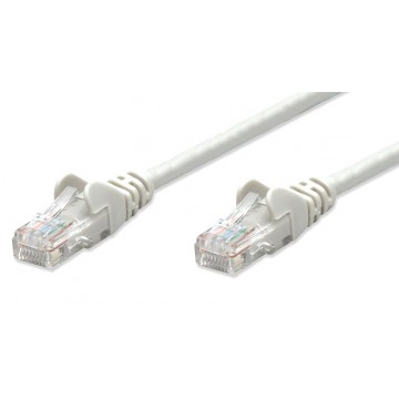 Cavo di rete Patch in Rame Cat. 6A Bianco UTP 10 mt