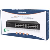 Gigabit Ethernet Switch 24 porte desktop/rack 