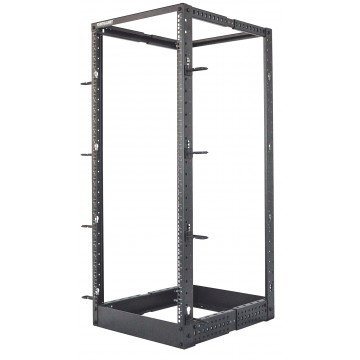 Open Frame Rack 19'' 4 Montanti 48U con profondit&agrave; regolabile