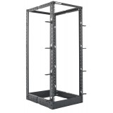 Open Frame Rack 19'' 4 Montanti 48U con profondit&agrave; regolabile