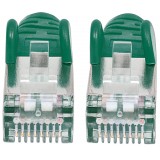 Cavo Patch Cat.7 Plug RJ45 6A S/FTP LSZH 0,5m Verde