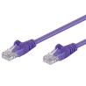 Cavo di rete Patch CCA Cat. 6 Viola UTP 1 m