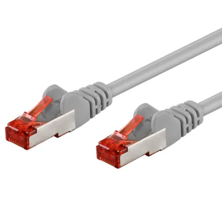 Cavo di rete Patch in rame Cat. 6 Grigio SFTP LSZH 0,25m