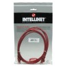 Cavo di rete Patch in Rame Cat. 6 Rosso UTP 1,5 m
