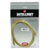 Cavo di rete Patch in Rame Cat. 6 Giallo UTP 1,5 m