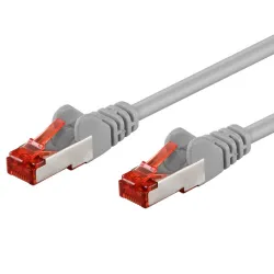Cavo di rete Patch in rame Cat. 6 Grigio SFTP LSZH 1,5m