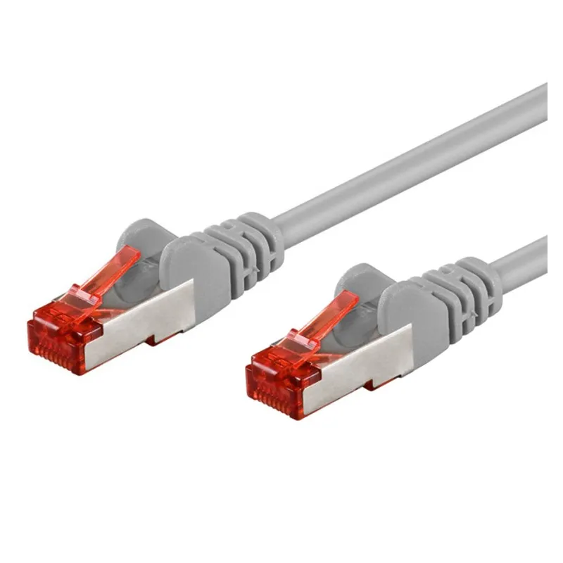 Cavo di rete Patch in rame Cat. 6 Grigio SFTP LSZH 1,5m