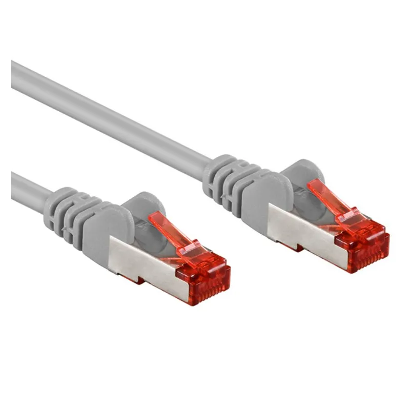 Cavo di rete Patch in rame Cat. 6 Grigio SFTP LSZH 1,5m