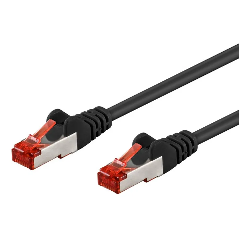 Cavo di rete Patch in rame Cat. 6 Nero SFTP LSZH 3m