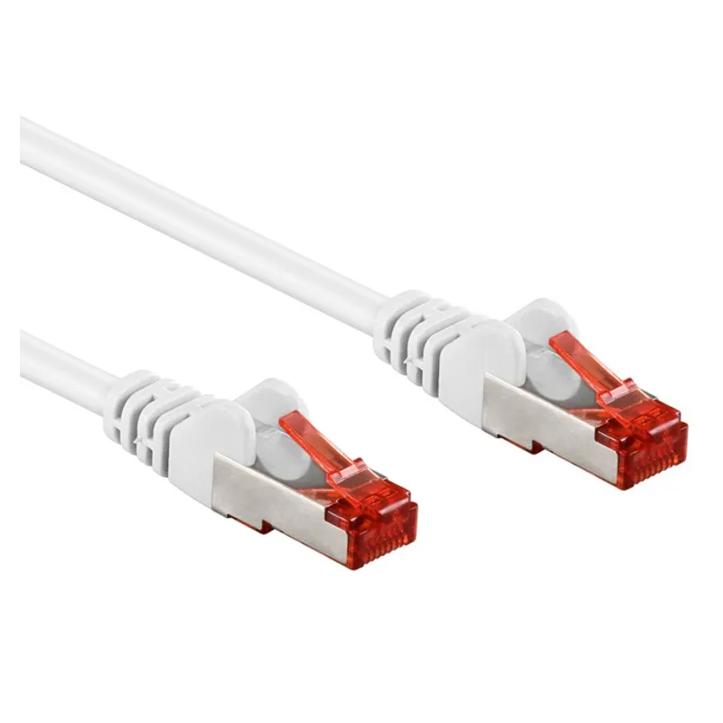 Cavo di rete Patch in rame Cat. 6 Bianco SFTP LSZH 2m