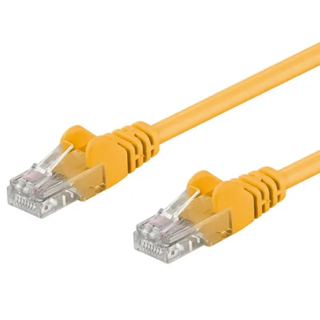 Cavo di rete Patch CCA Cat. 6 Giallo UTP 5 m