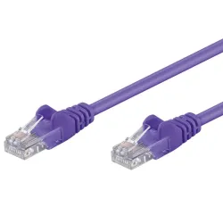 Cavo di rete Patch CCA Cat. 6 Viola UTP 5 m