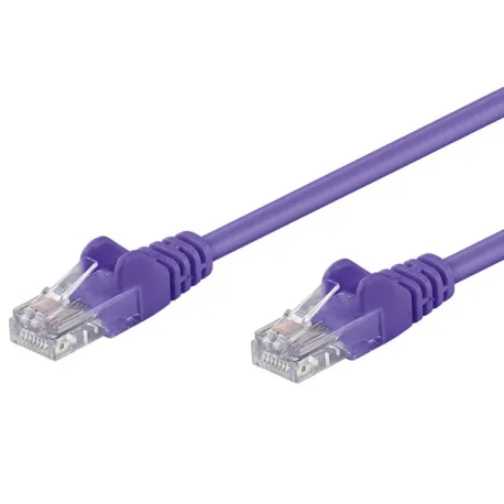 Cavo di rete Patch CCA Cat. 6 Viola UTP 5 m