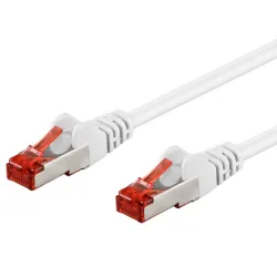 Cavo di rete Patch in rame Cat. 6 Bianco SFTP LSZH 1,5m