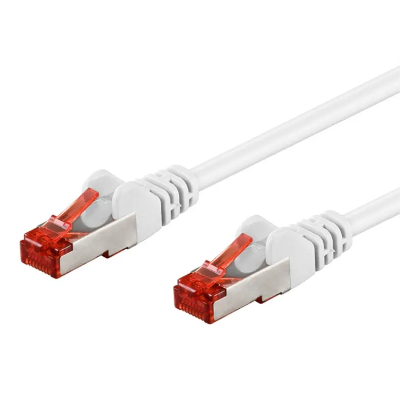 Cavo di rete Patch in rame Cat. 6 Bianco SFTP LSZH 3m