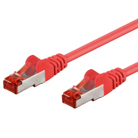 Cavo di rete Patch in rame Cat. 6 Rosso SFTP LSZH 5m