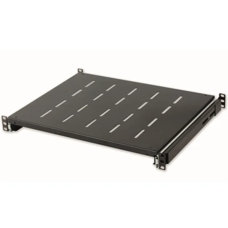 Mensola per Rack 19'' Estraibile 350mm Nera