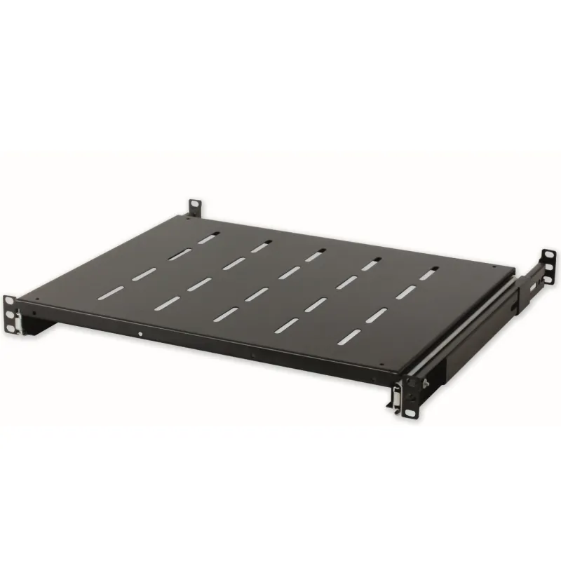 Mensola per Rack 19'' Estraibile 350mm Nera