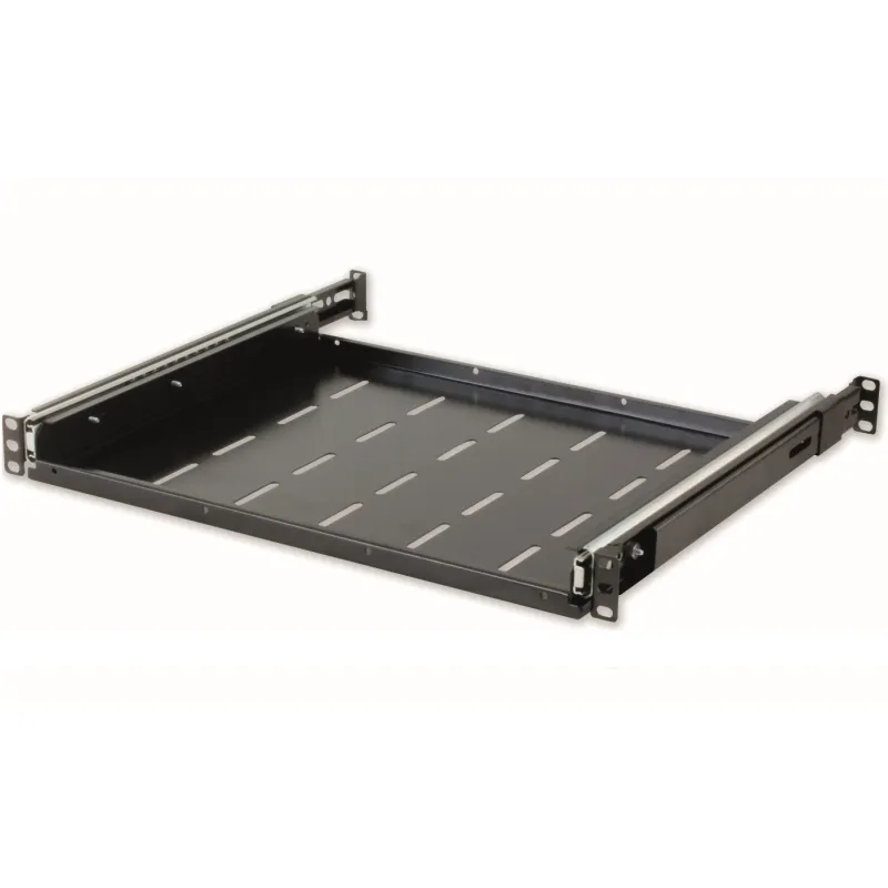 Mensola per Rack 19'' Estraibile 350mm Nera