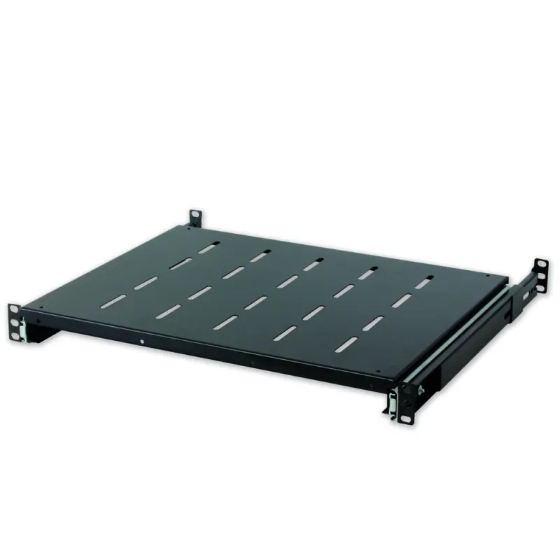 Mensola per Rack 19'' Estraibile 550mm Nera