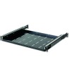 Mensola per Rack 19'' Estraibile 550mm Nera