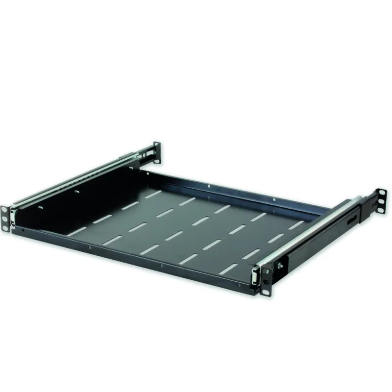 Mensola per Rack 19'' Estraibile 550mm Nera
