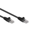Cavo di rete Patch CCA Cat. 5e Nero UTP 3m Bulk