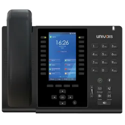 Univois U6S Telefono IP PoE Gigabit con porta USB