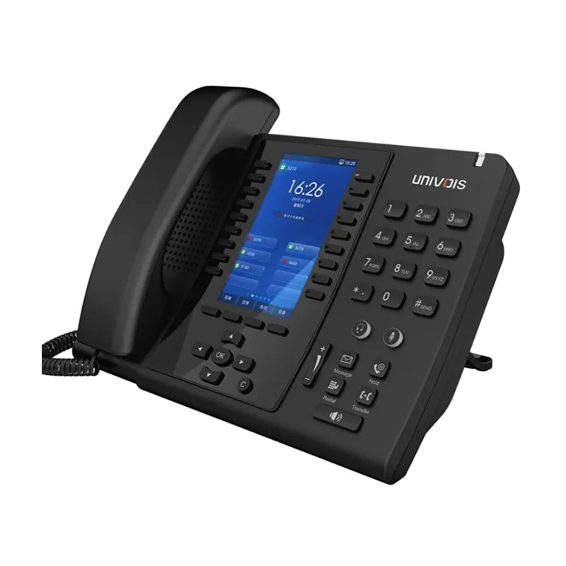 Univois U6S Telefono IP PoE Gigabit con porta USB