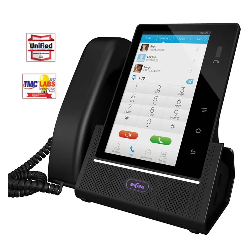 Univois U8S videotelefono IP touch 80 tasti bluetooth